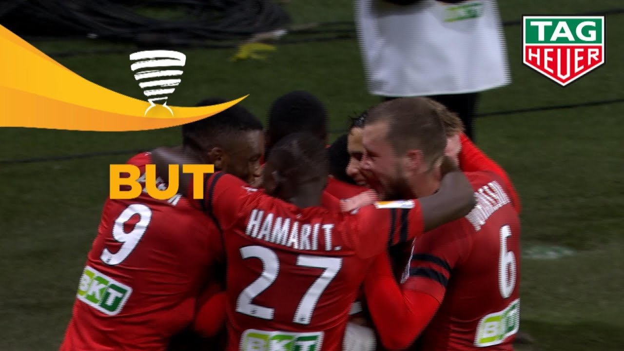 But Damien DA SILVA (89') / Stade Rennais FC - FC Nantes (2-1) (1/8 de finale)  (SRFC-FCN)/ 2018-19