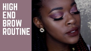High End Brow Routine | ABH Dip Brow Pomade 2016