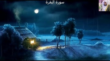 سورة البقرة من القرآن الكريم / سعيد الخطيب / مع صوت المطر والطبيعة