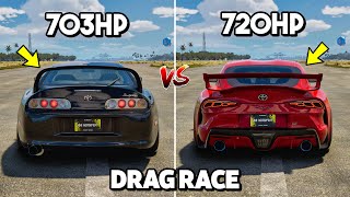 Toyota SUPRA vs. GR SUPRA | The Crew Motorfest Gameplay