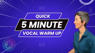 QUICK 5 Minute Vocal Warm Up | How To QUICKLY warm up your voice