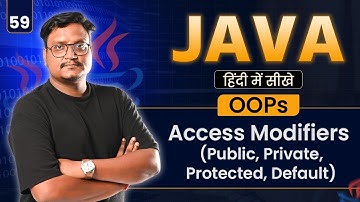 Lecture 59 – Access Modifiers in Java | public, private, protected & default Explained