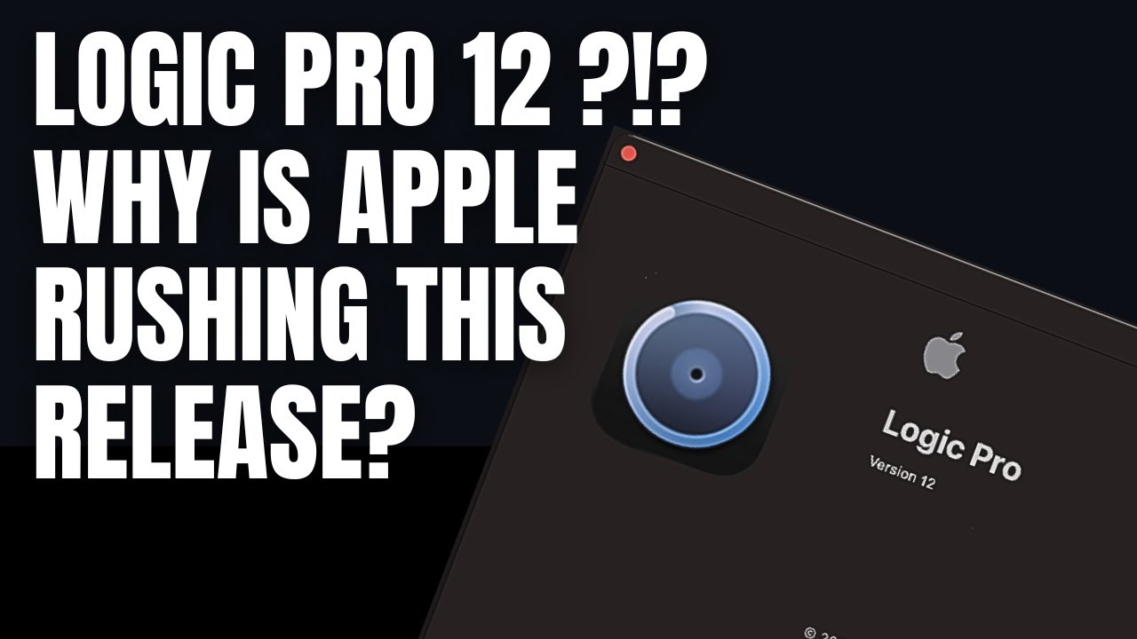 Logic Pro 12?! Something Feels Rushed at Apple (NO MORE INTEL)