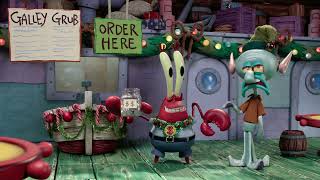 Krusty Krab, Krusty Krab Eat here every day Something, something, Krabby Patties Dont forget to pay