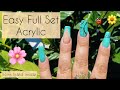 SIMPLE MARBLE NAILS| MEDIUM COFFIN NAILS| ACRYLIC NAILS| BEGINNER DOES NAILS| ITEM LIST INCLUDED 🌻