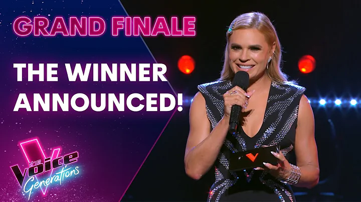 The Winner Is Revealed  | Grand Finale | The Voice Generations Australia
