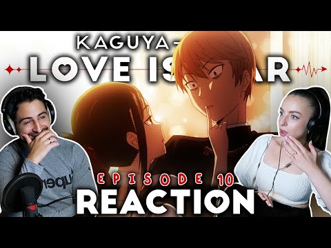 Kaguya Sama: Love is War Episode 10 REACTION!