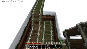 Minecraft || Minecart Boosters Tutorial || by Erebus_