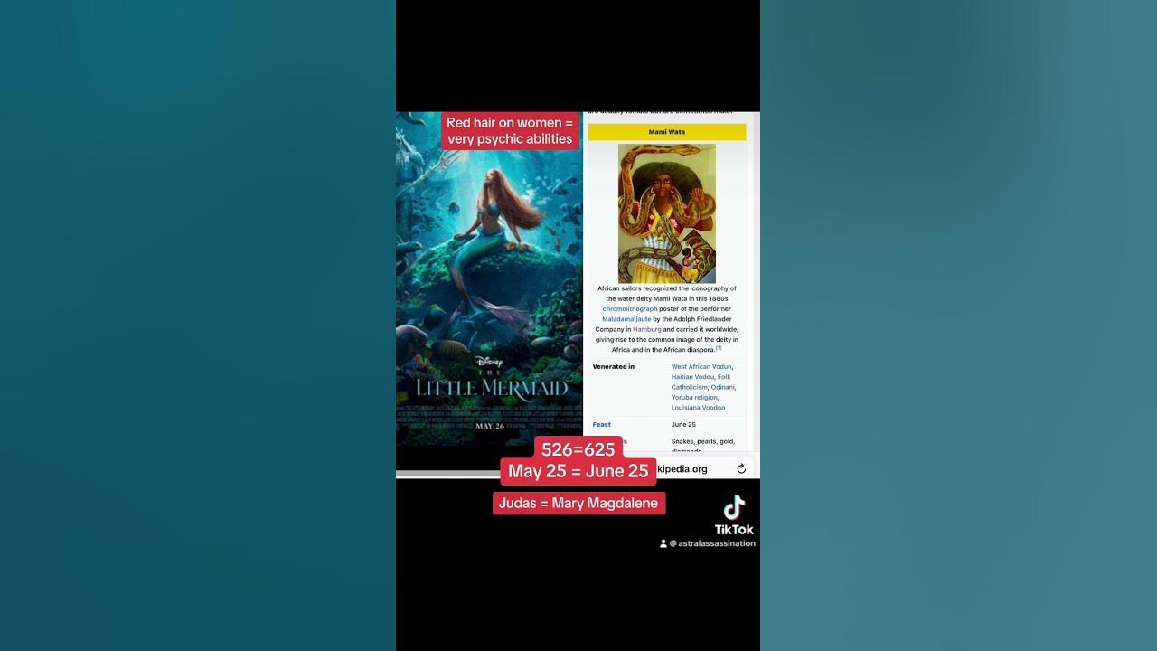 Mami Wata the little mermaid Mami Wata the little mermaid