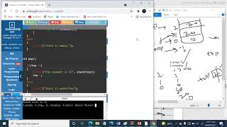Data Structures and Algorithms : Stack implementation in C pop method (part 3)  #10