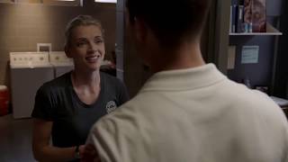 Chicago Fire 7x01 - Brett asks Casey about Gabby