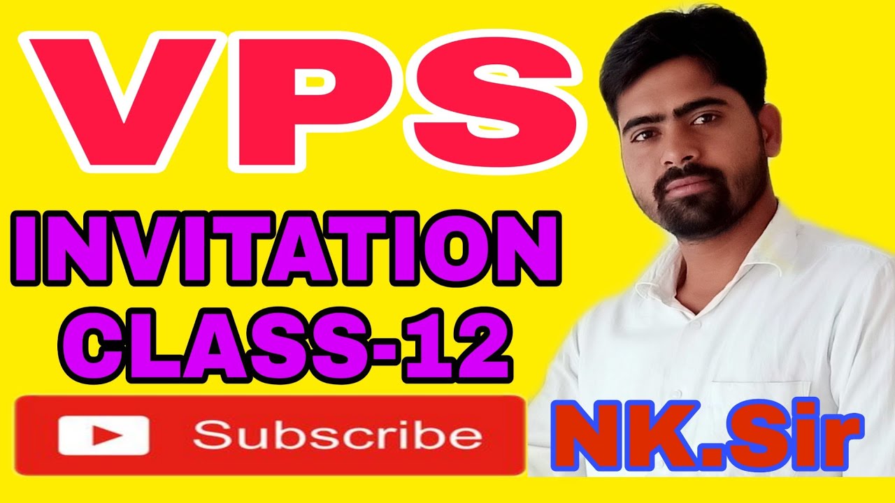 Invitation (Formal reply) - YouTube