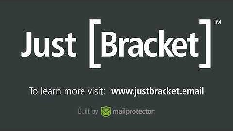 Brackets Email Encryption