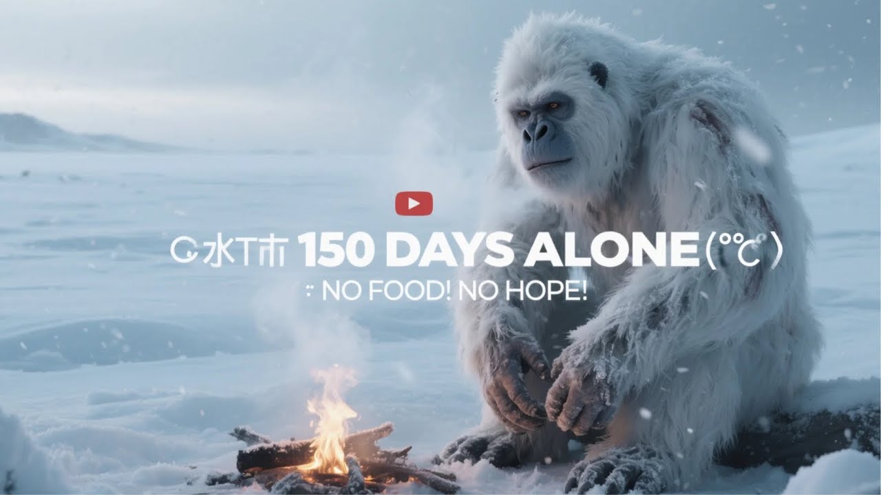 I Survived a  10 C Blizzard with NO FOOD!  (Yeti)