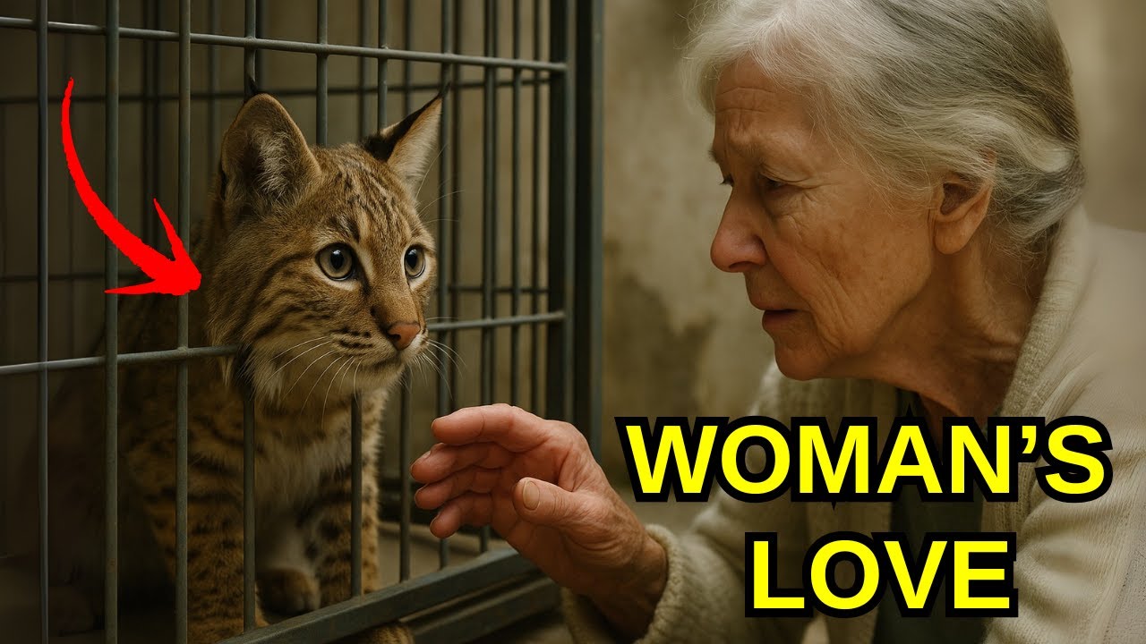 bobcat at the shelter that everyone ignored – until one elderly woman did something incredible
