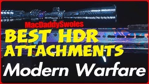 How to Create the No Bullet Drop HDR | Modern Warfare Attachments Guide