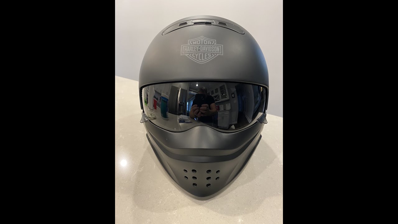 Harley Davidson 3 In 1 Pilot Helmet Review Youtube