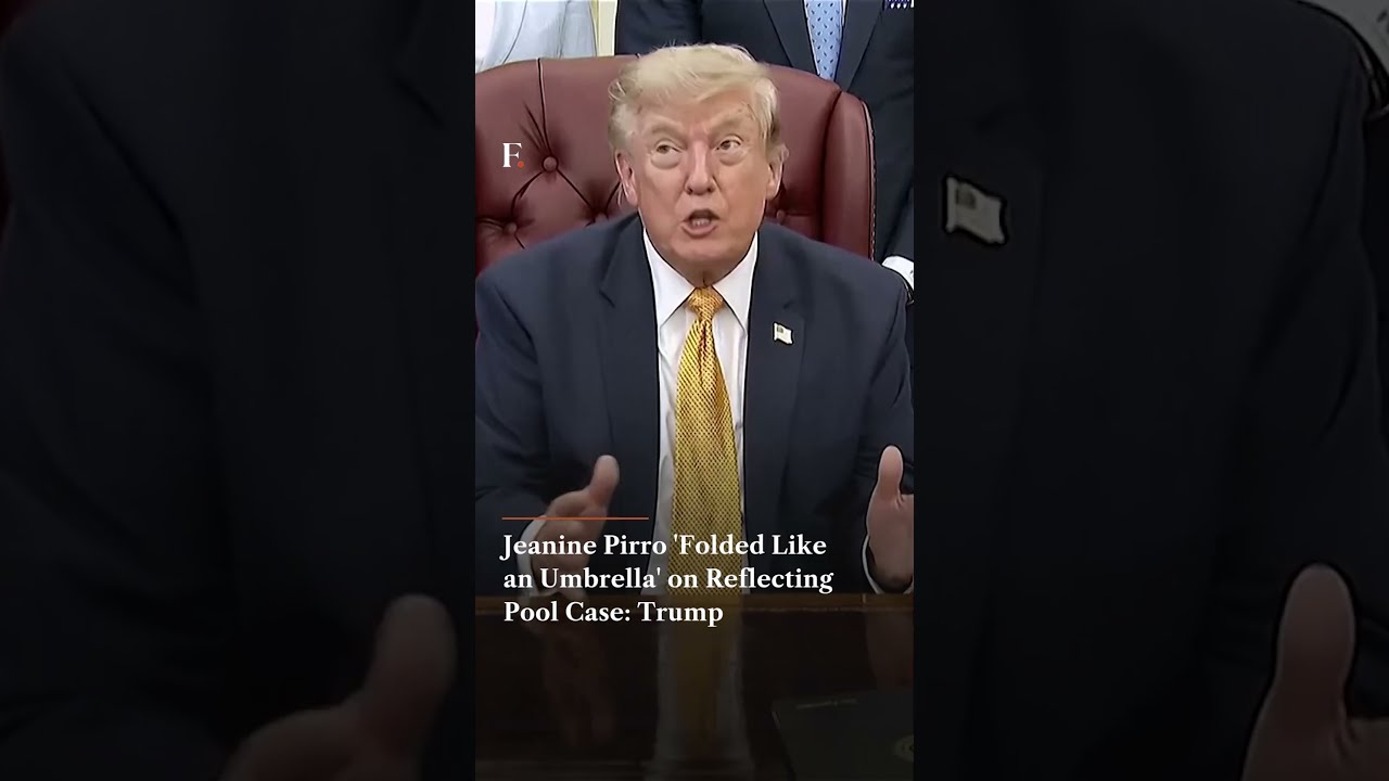 Jeanine Pirro 'Folded Like an Umbrella' on Reflecting Pool Case Trump | N18G thumbnail