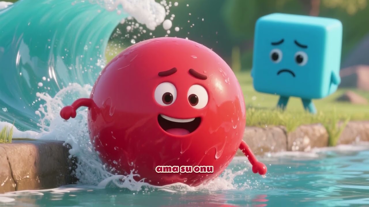 Şekiller Diyarı Macerası 🚗🔺⚪ | Kare, Daire ve Üçgen ile Eğitici Çocuk Hikayesi