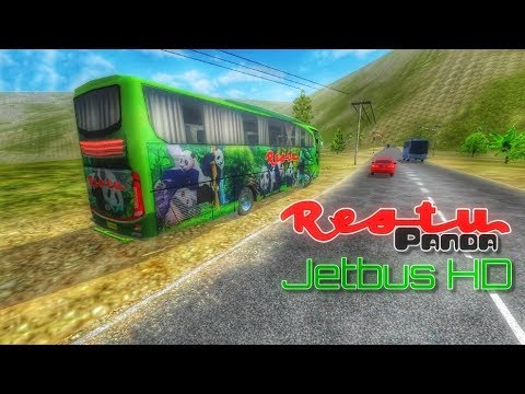 Livery Bussid Restu Panda Jetbus Hd By Blahbloh Youtube