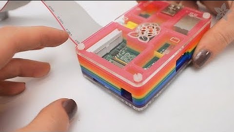 Pibow - Rainbow Raspberry Pi Enclosure