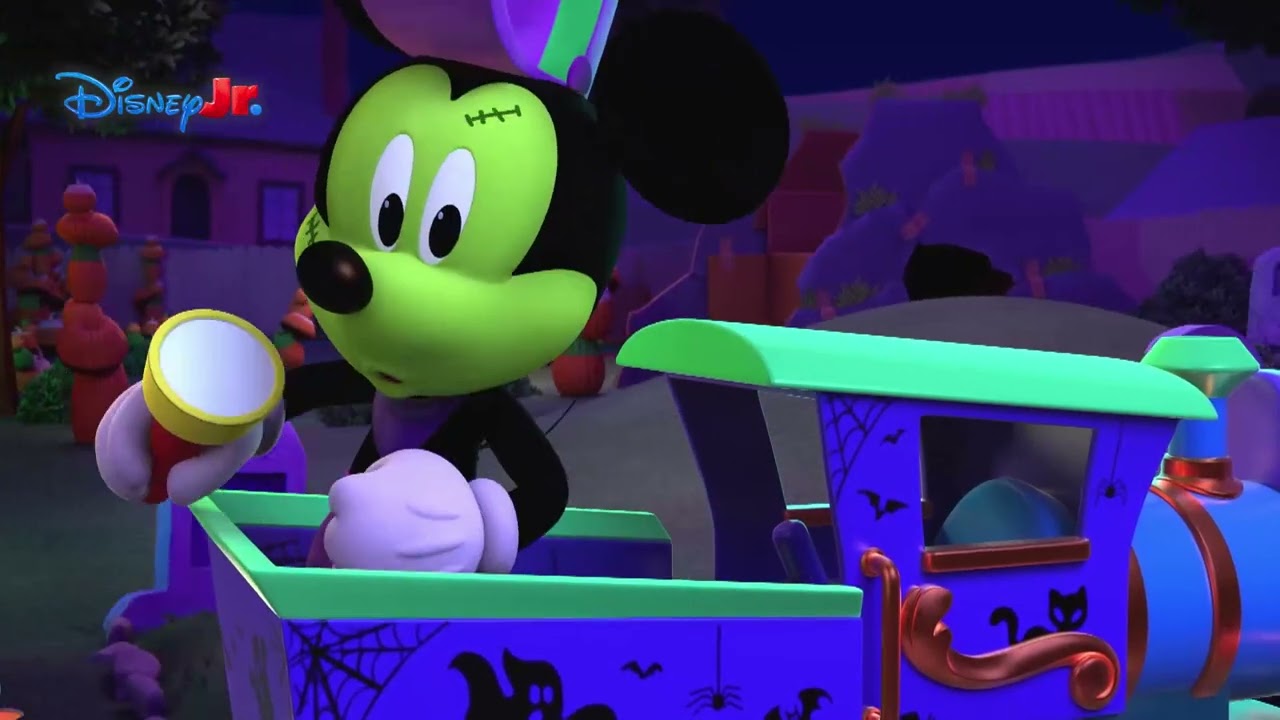 Mickey & Eu | Comboio de Halloween