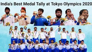 India&#39;s Best Medal Tally at Tokyo Olympics 2020