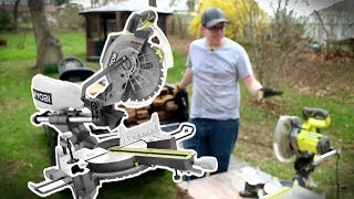 Ryobi 15 Amp 10 in. Sliding Compound Miter Saw 