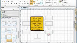 Auto connection feature in Flowcharting | EdrawMax