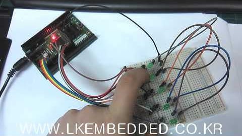 Lecture_00_AVR ATmega128 - 스위치 LED