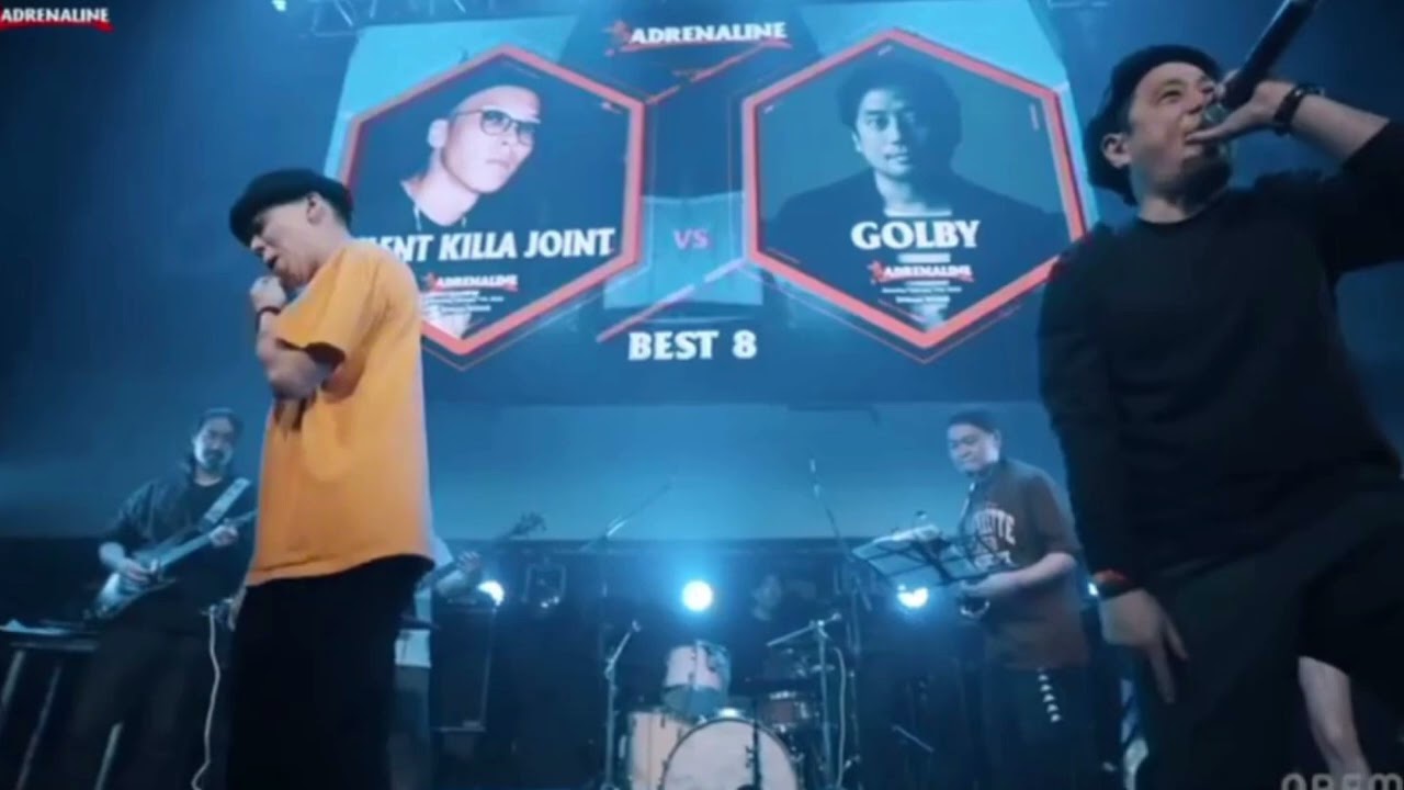 GOLBY vs SILENT KILLA JOINT 8×3 バンドビート get lucky