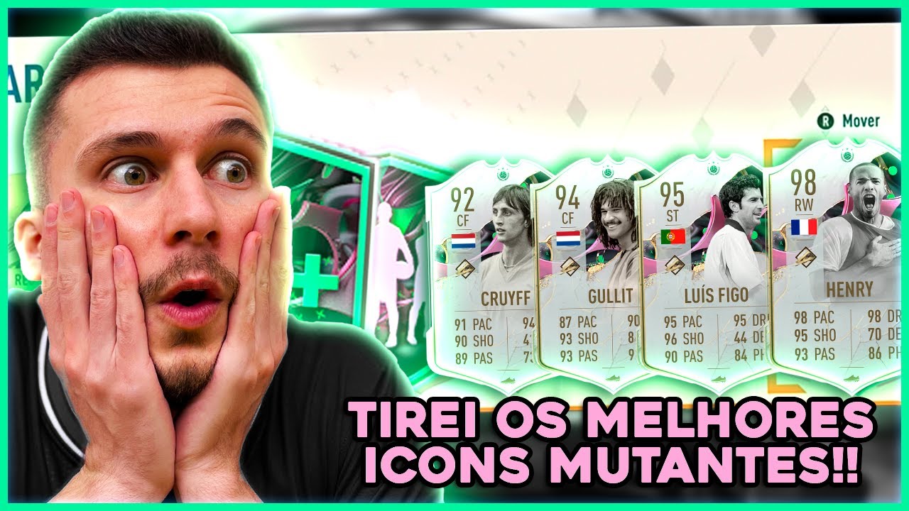 TIREI AS MELHORES CARTAS DO NOVO TIME 3 DOS MUTANTES!! MITAMOS MUITO!! FIFA 23 - ULTIMATE TEAM
