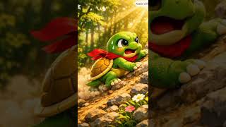 The turtle who achieved his dream. #bedtime #kids #cute #cartoon