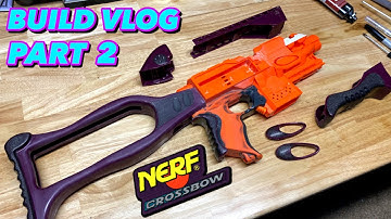 [Nerf Mod] IT HAS BEGUN!!! Nerf Kenner Crossbow, Stryfe Integration (Build Vlog Part 2)