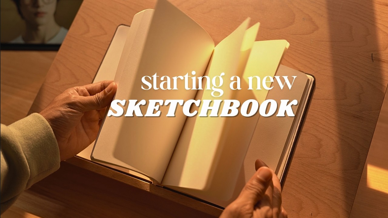 Starting a New Sketchbook - YouTube