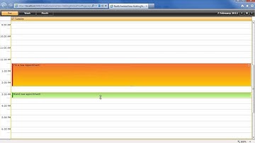 ScheduleView - Part 1: Getting Started (Silverlight & WPF)