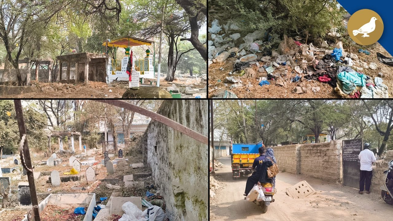 Приближается Шаб-е-Барат, мусульманские кладбища старого города остаются неубранными.