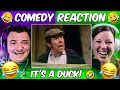 Two ronnies  racing duck americans react