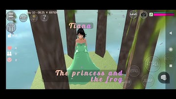 Disney Princess in Sakura school simulator | Bernice Ysabelle BIG BIG WONDERLAND