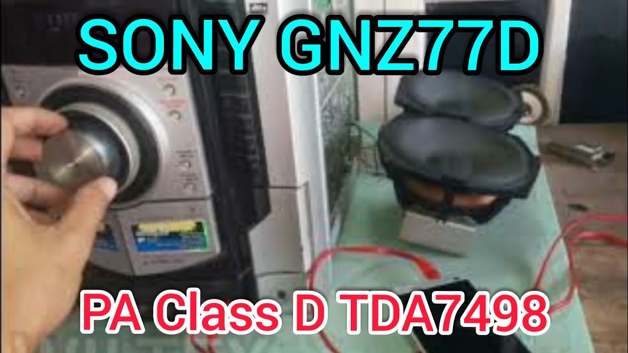 STK411-240E Sony vx8 , Sony grx80 / How To Hack Amplifier Board From sony  hifi - YouTube