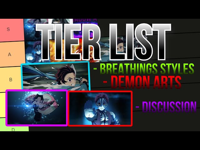 The OFFICIAL DEMON FALL Tier list