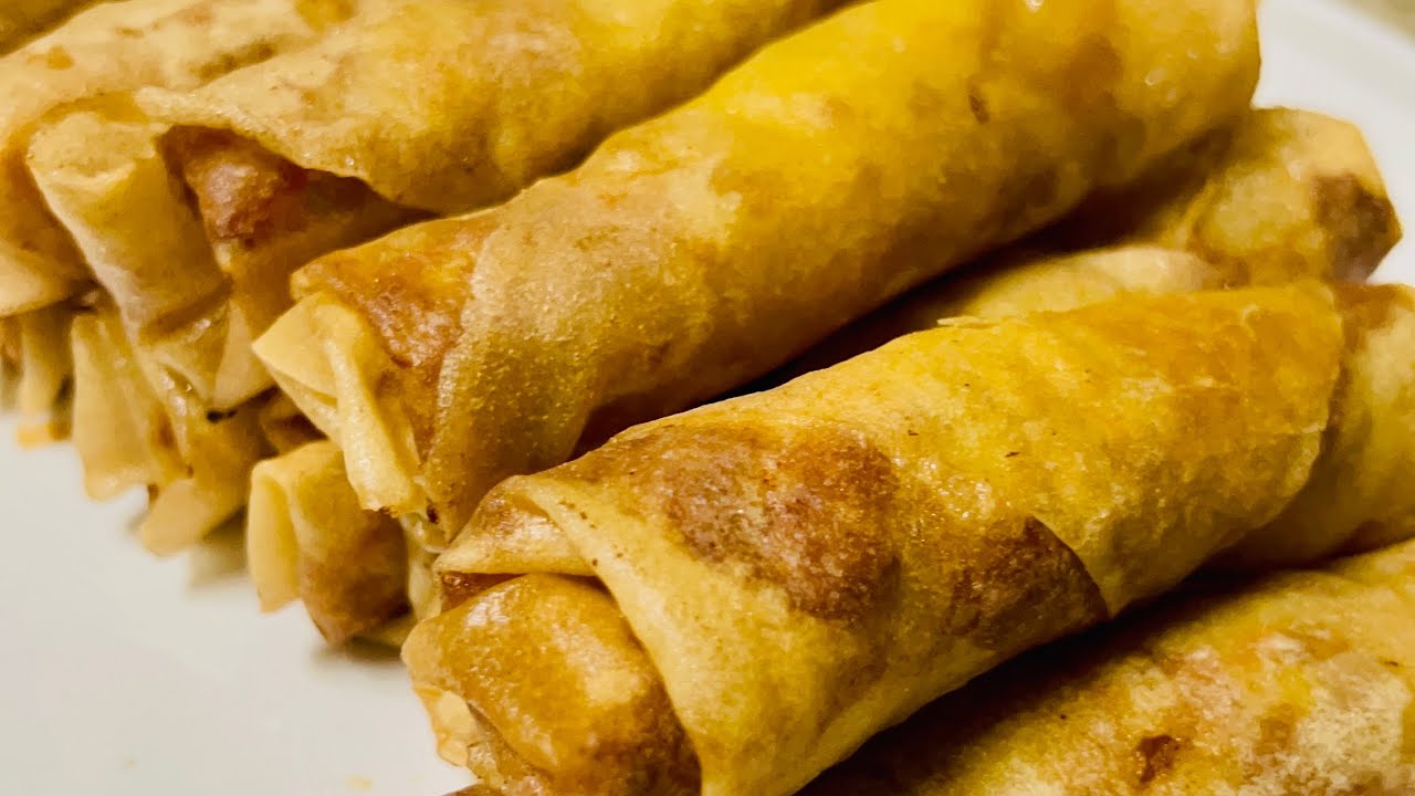 Homemade Egg Roll Wrappers (Just 3 Ingredients!) 