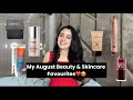 My August favourite skin and hair care products #skincare #haircare
