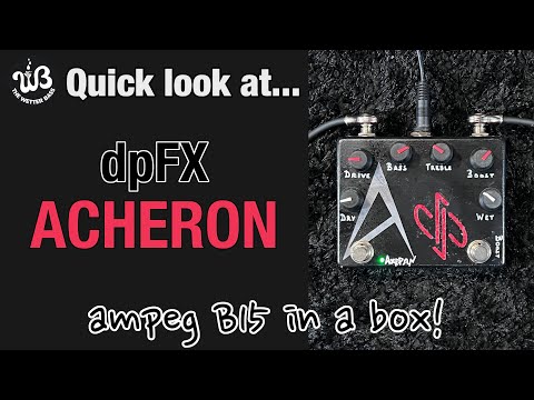 ACHERON V2.0 Bass Overdrive/Preamp