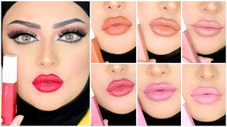 MAYBELLINE Super Stay Matte Ink Review/ swatches |MARWA YEHIA| اكتر روج ثابت وكمان دراج ستور