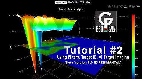 GEO PRO 3D - Tutorial Video #2 - Using Filters, Target ID, AI Target Imaging