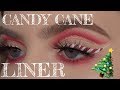 CANDY CANE EYELINER TUTORIAL