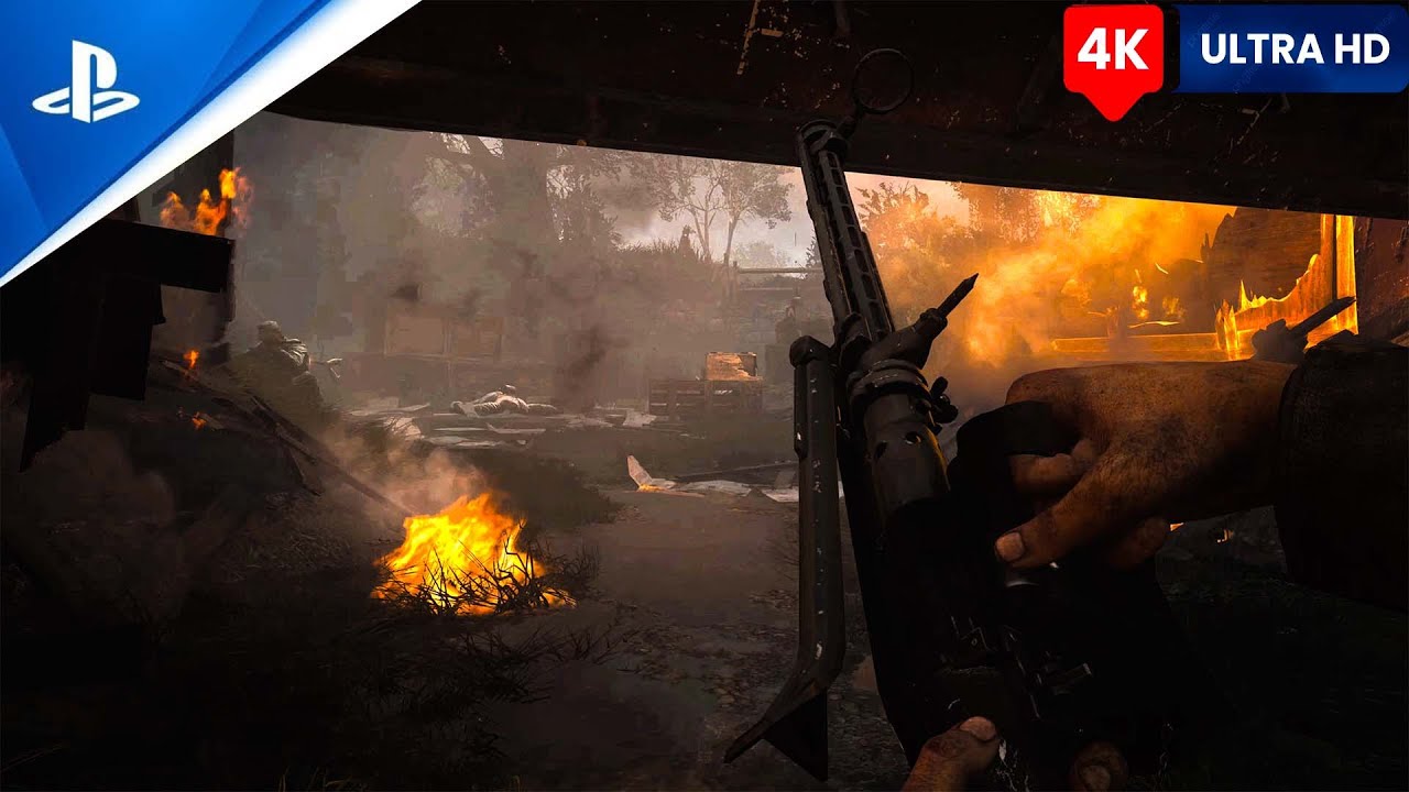 CALL OF DUTY WW2 (Full Game) PS5 4K 60fps 