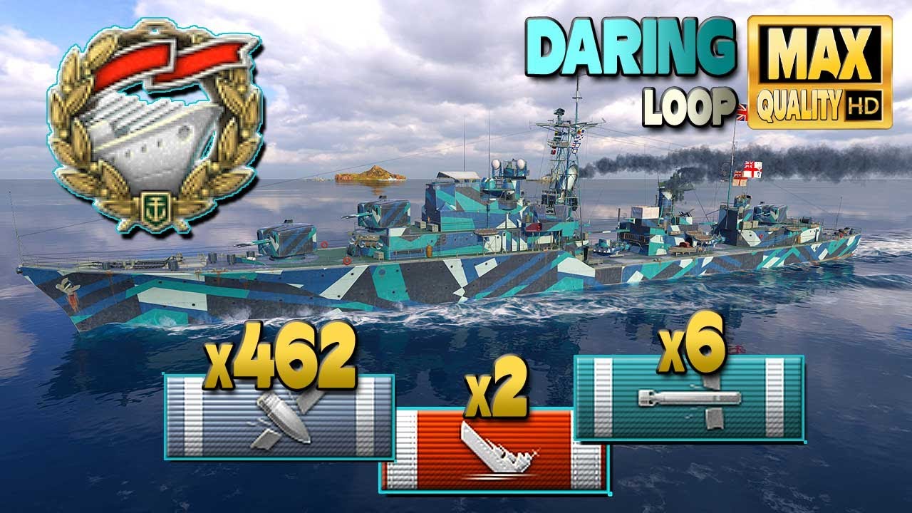 Daring: Team решила проиграть, он отказался - World of Warships