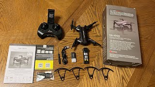 Voyage Aeronautics VA-1000 video drone- Unboxing & Indoor flight- RC Cincy